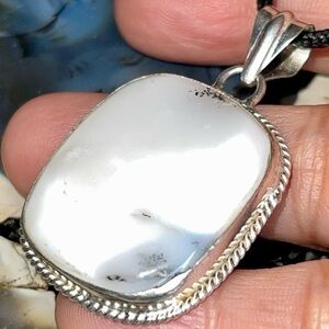 Stone of Plentitude Dendritic Pendant 1 7/8”